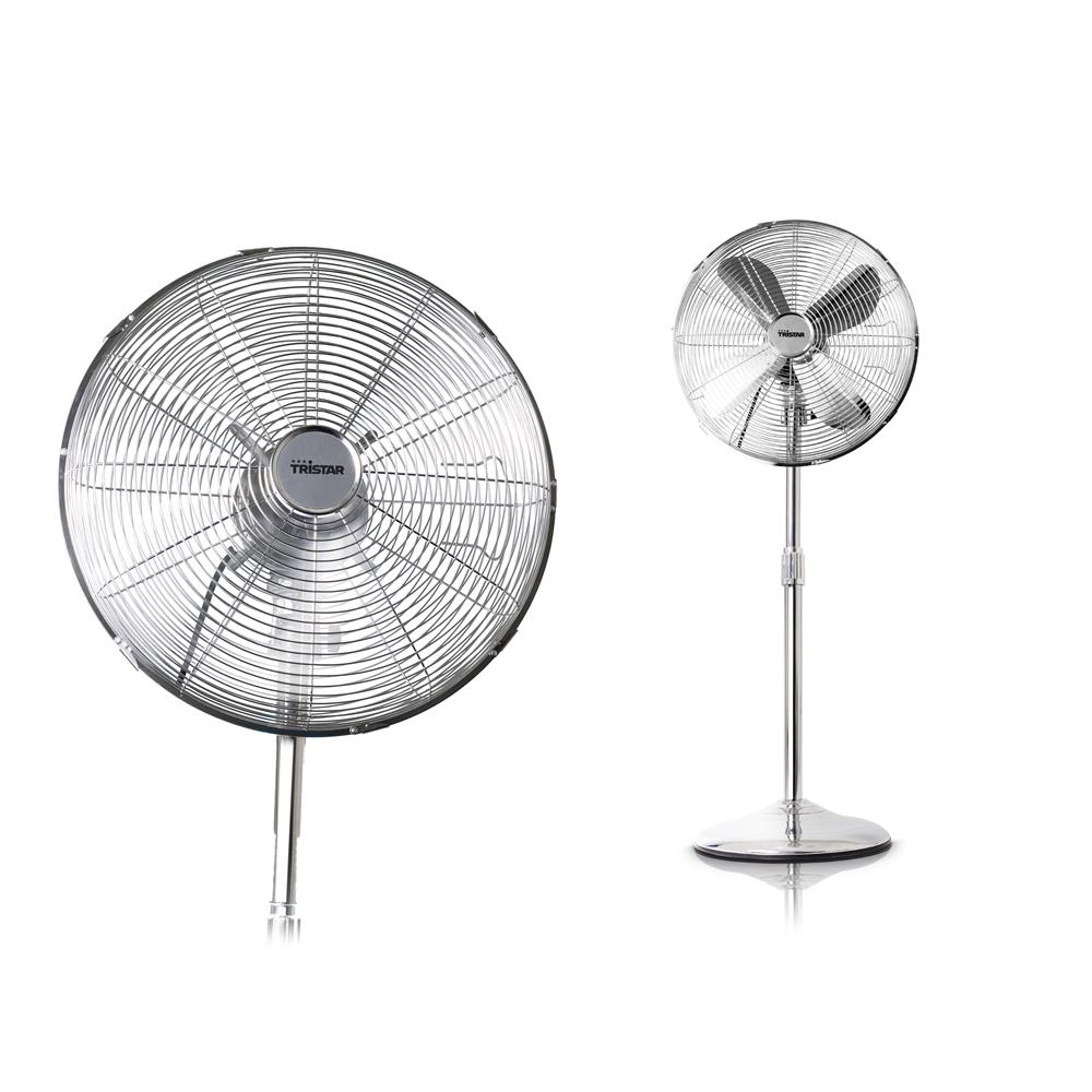 Ventilatore a Piantana VE-5951 Diametro 40.5 cm Potenza 50 W Colore Argento - Foto 2